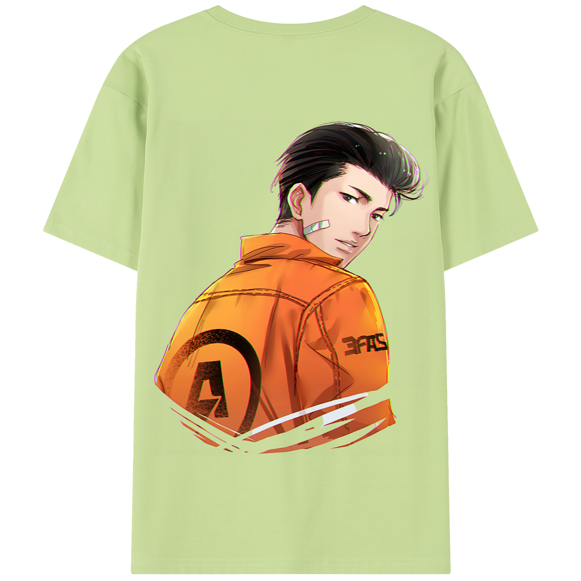 SLAM DUNK／スラムダンク 綿100％半袖Tシャツ（背面プリント）